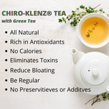 CHIRO-KLENZ® Tea with Green Tea - 30 tea bags