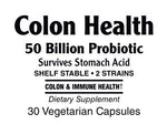 Colon Health 50 Billion Probiotic