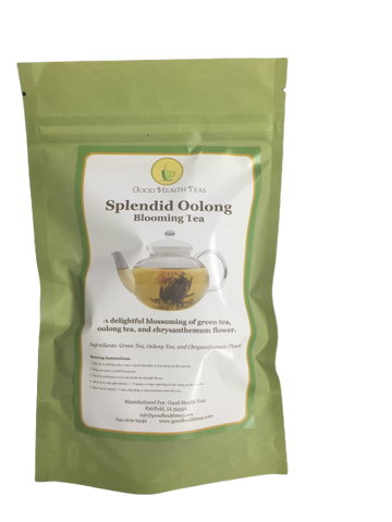 Splendid Oolong Blooming Tea 1 bag  8 balls